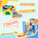 Tobogán acuático inflable – ¡Diversión que todos los chicos sueñan!